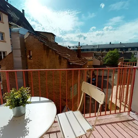 Apartment Des Bains Parking Hypercentre 6-8personnes Colmar