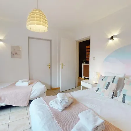 Apartman Des Bains Parking Hypercentre 6-8personnes Colmar