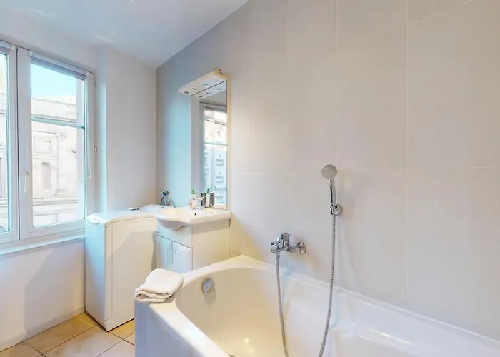 公寓 Des Bains Parking Hypercentre 6-8personnes 科尔马